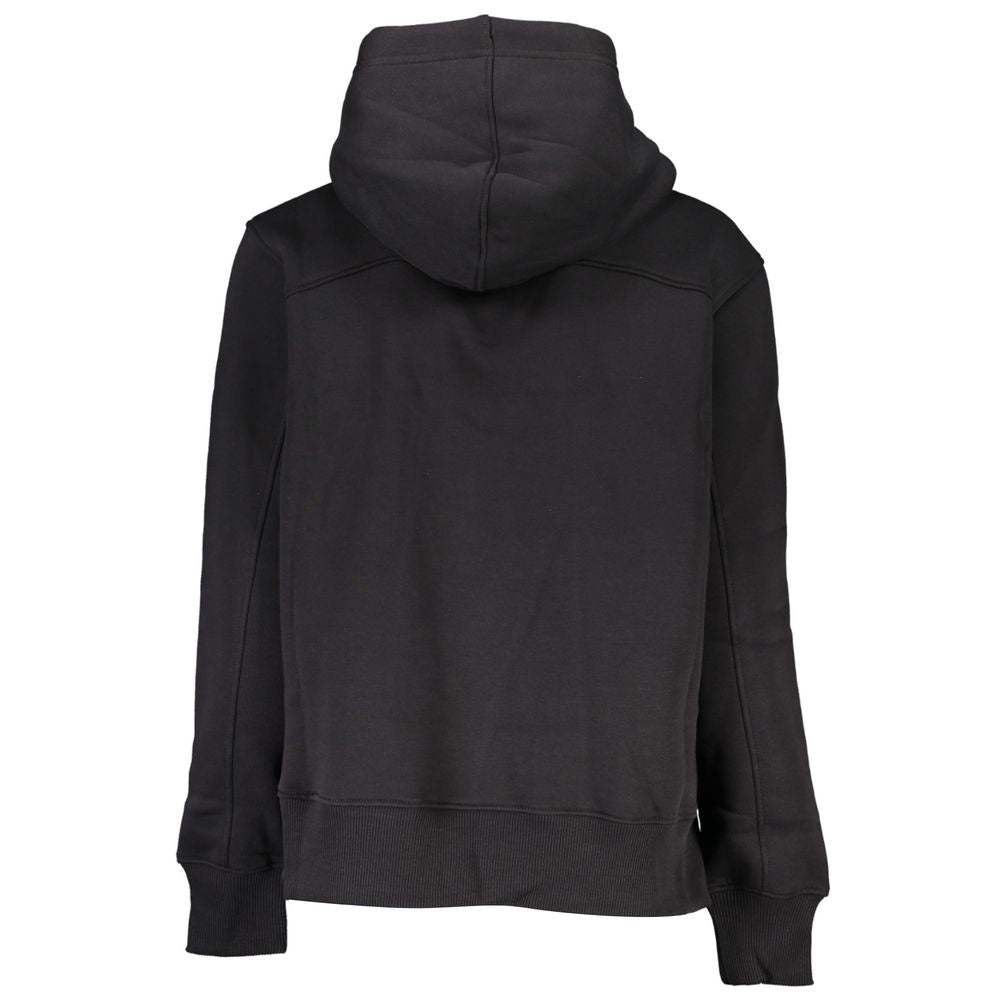 Calvin Klein Black Cotton Women Sweatshirt