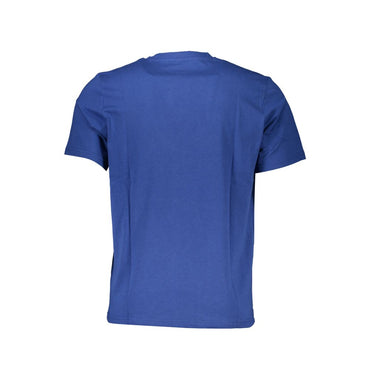 North Sails Blue Cotton Men T-Shirt