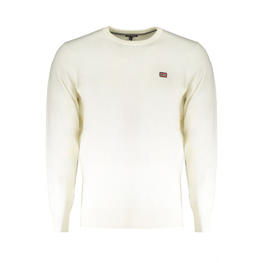 Norway 1963 Bianco Poliammide Men's Sweater