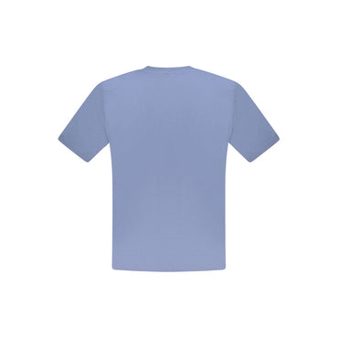 North Sails Blu Cotton Men T-Shirt