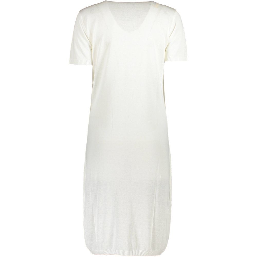 Cavalli Class Bianco Viscosa Women Dress
