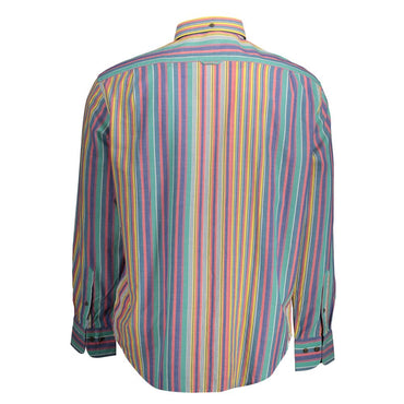 Gant Azzurro Cotton Men Shirt