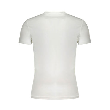 Calvin Klein White Cotton Men T-Shirt