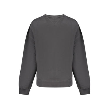 Tommy Hilfiger Black Cotton Women Sweatshirt