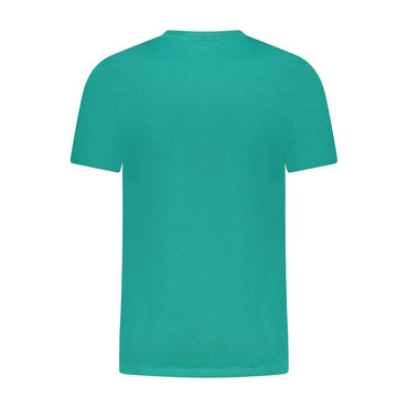 Cavalli Class Green Cotton T-Shirt