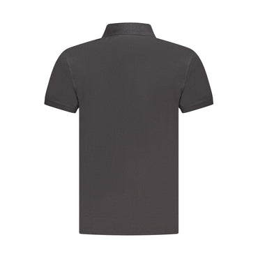 Timberland Black Cotton Men's Polo Shirt