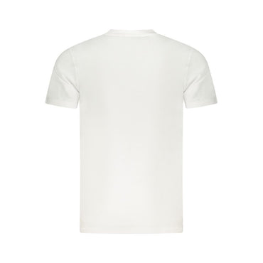 Cavalli Class White Cotton T-Shirt