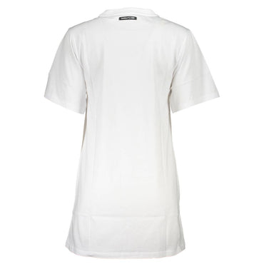Cavalli Class White Cotton Women's Dress