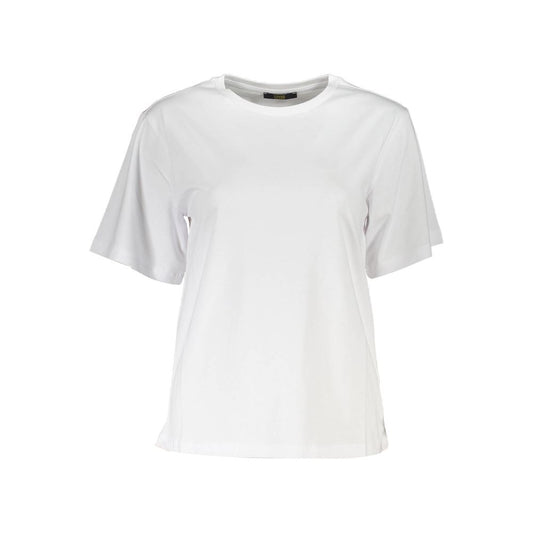 Cavalli Class Bianco Cotton Women T-Shirt