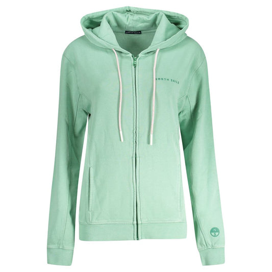 North Sails Verde Cotton Women Sweatshirt
