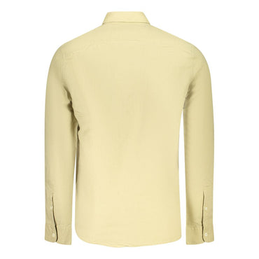 Timberland Beige Linen Men Shirt