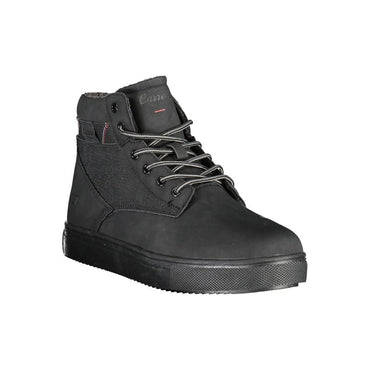 Carrera Black Polyurethane Men's Ankle Boot