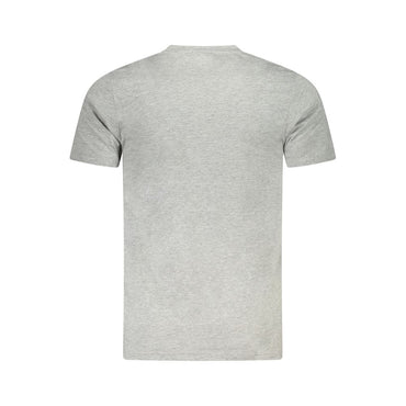 Cavalli Class Gray Cotton Men T-Shirt