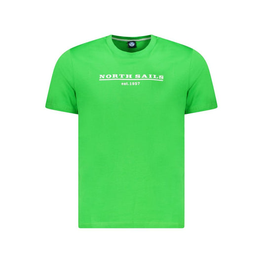 North Sails Verde Cotton Men T-Shirt
