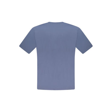 North Sails Blu Cotton Men T-Shirt