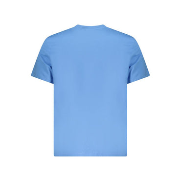 Calvin Klein Light Blue Cotton Men T-Shirt