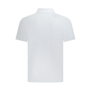 Calvin Klein Light Blue Cotton Men Polo Shirt