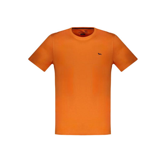Harmont & Blaine Arancione Cotton Men T-Shirt