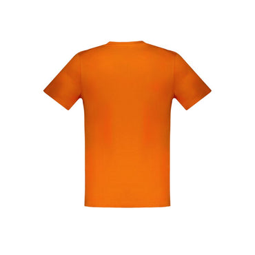 Harmont & Blaine Arancione Cotton Men T-Shirt