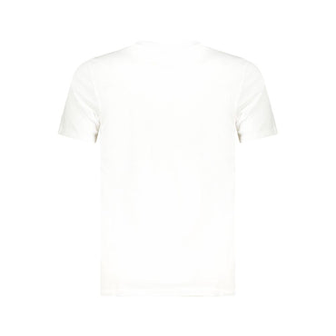 Cavalli Class White Cotton Men T-Shirt