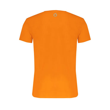 Trussardi Arancione Cotton Men T-Shirt