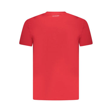 Trussardi Rosso Cotton Men T-Shirt