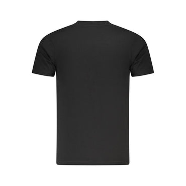 Cavalli Class Black Cotton Mens T-Shirt