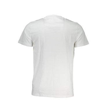 Cavalli Class White Cotton Men T-Shirt