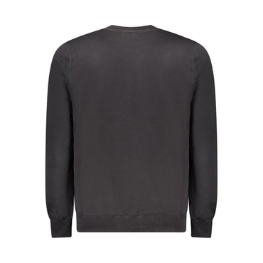 North Sails Black Cotton Men's Sweatshirt