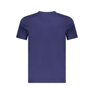Cavalli Class Blu Cotton Men T-Shirt