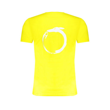 Trussardi Yellow Cotton Men's T-Shirt