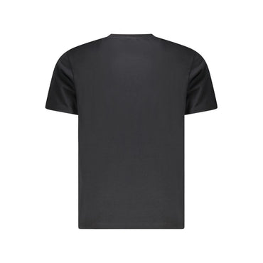 North Sails Black Cotton Men T-Shirt