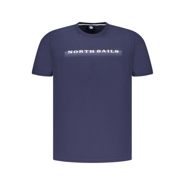 North Sails Blue Cotton Men's T-Shirt