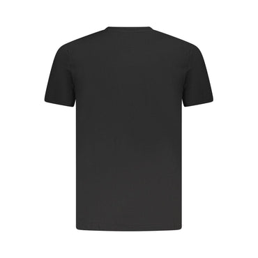 Cavalli Class Black Cotton Men T-Shirt