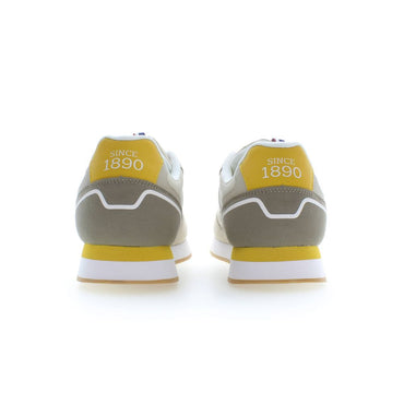 U.S. POLO ASSN. Beige Polyurethane Men Sneaker