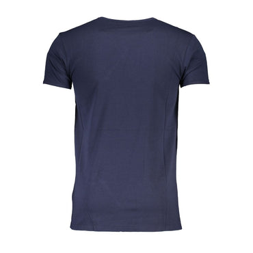 Cavalli Class Blue Cotton Men's T-Shirt
