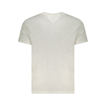 Tommy Hilfiger Bianco Cotton Men Shirt