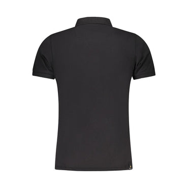 Accademia Militare Black Cotton Men's Polo Shirt