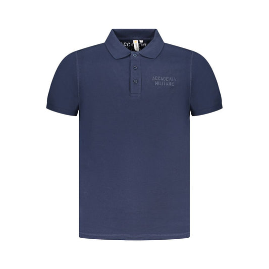 Accademia Militare Blu Cotton Men Polo