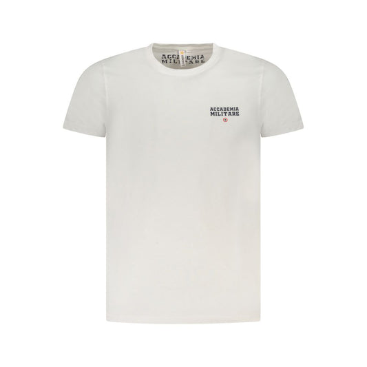 Accademia Militare Bianco Cotton Men T-Shirt