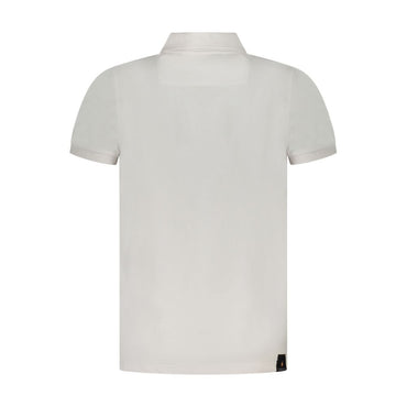 Accademia Militare Bianco Cotton Male Polo Shirt
