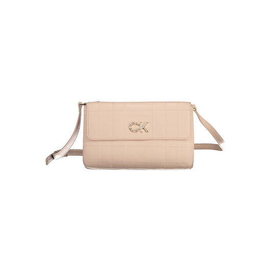 Calvin Klein Pink Polyester Handbag