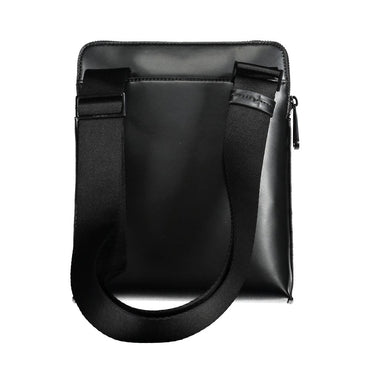 Calvin Klein Black Polyurethane Men's Shoulder Bag