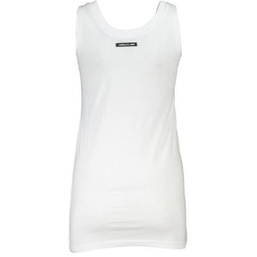 Cavalli Class Bianco Cotton Women T-Shirt