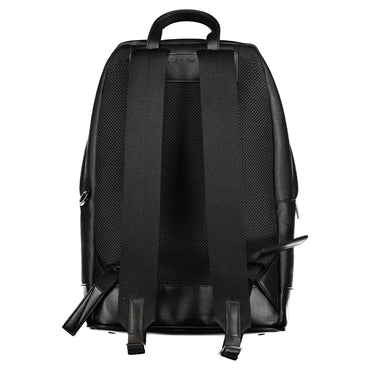 Calvin Klein Black Polyester Men Backpack