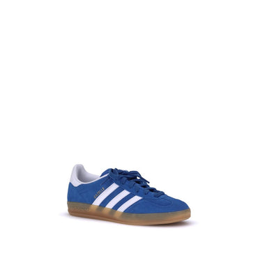 Adidas Blue Calf Leather Bos Taurus Sneakers