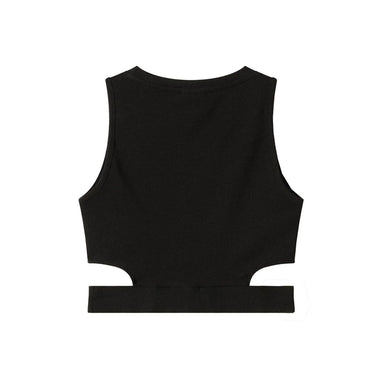 Comme Des Fuckdown Black Cotton Women Top