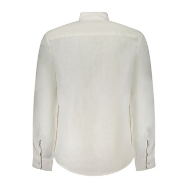 North Sails Bianco Linen Mens Shirt