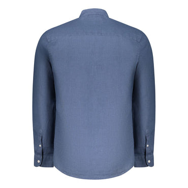 North Sails Blu Linen Men Shirt