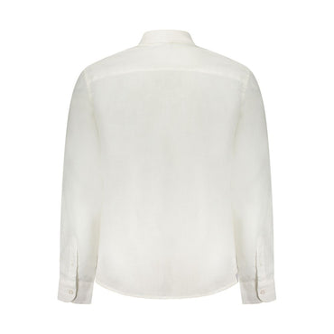 North Sails Bianco Linen Men Shirt